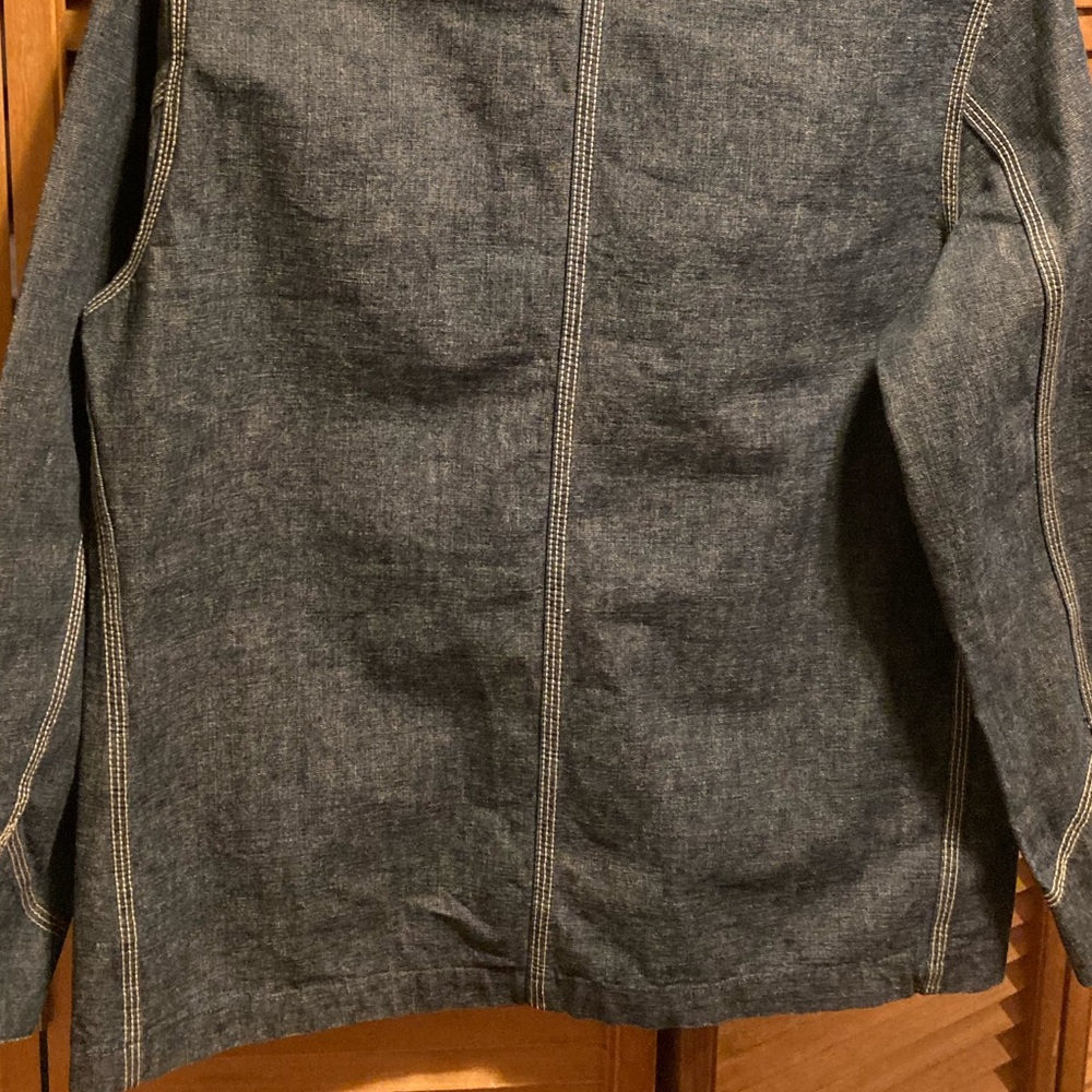 Gap Blue Denim Jean Jacket with Blade Collar - Picture 16 of 16